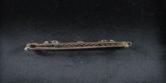 Antique Bar Pin c. 1900 - image 3