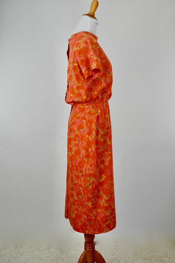 1950/60s  Wiggle Dress.......STUNNING FABRIC.....… - image 9