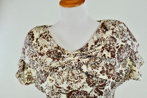 1950s Shantung Silk  Wiggle Dress.......STUNNING … - image 2