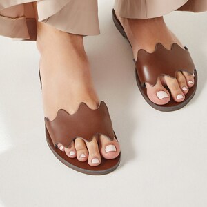 Greek Leather Flats for Women