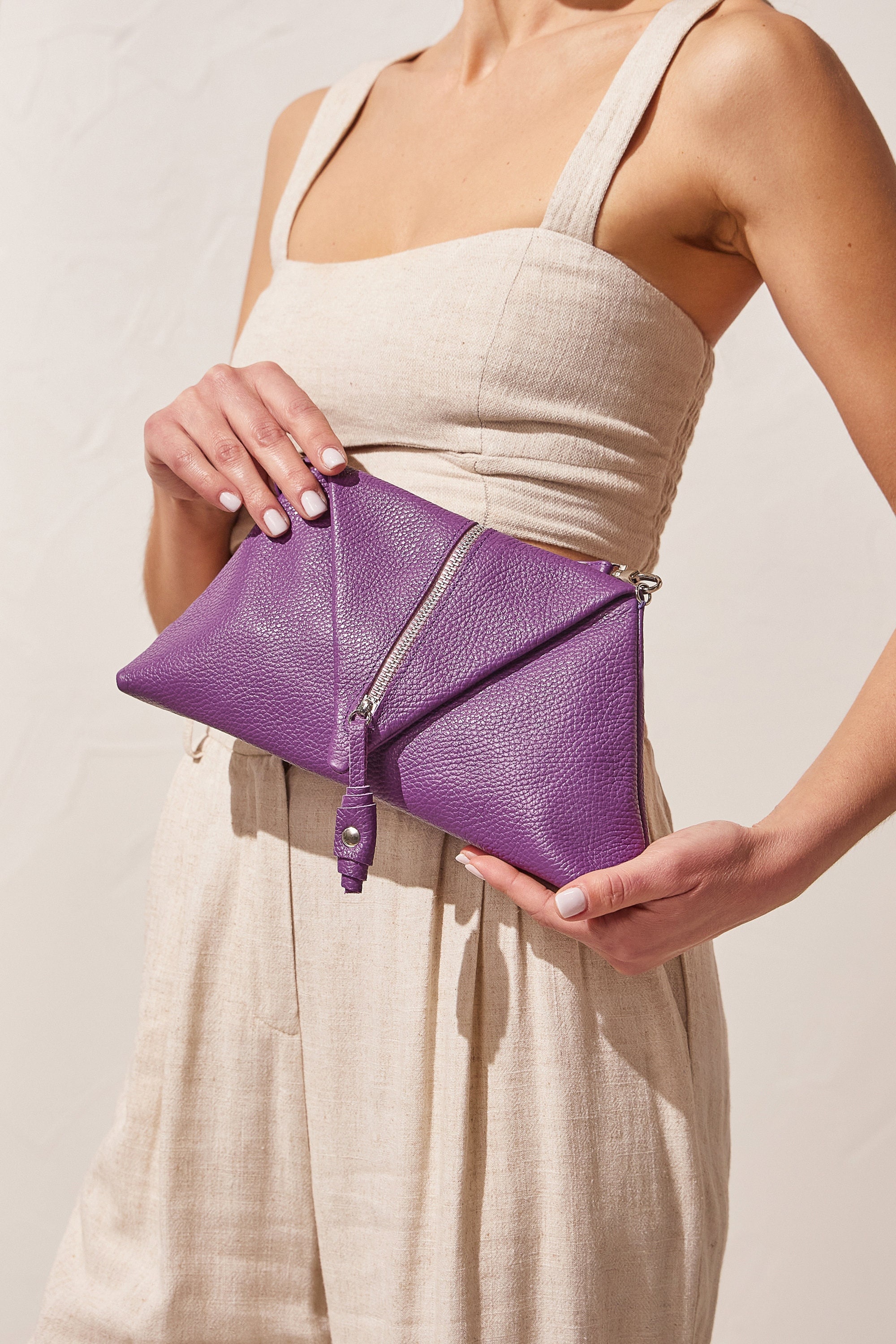 Mauve Clutch Etsy