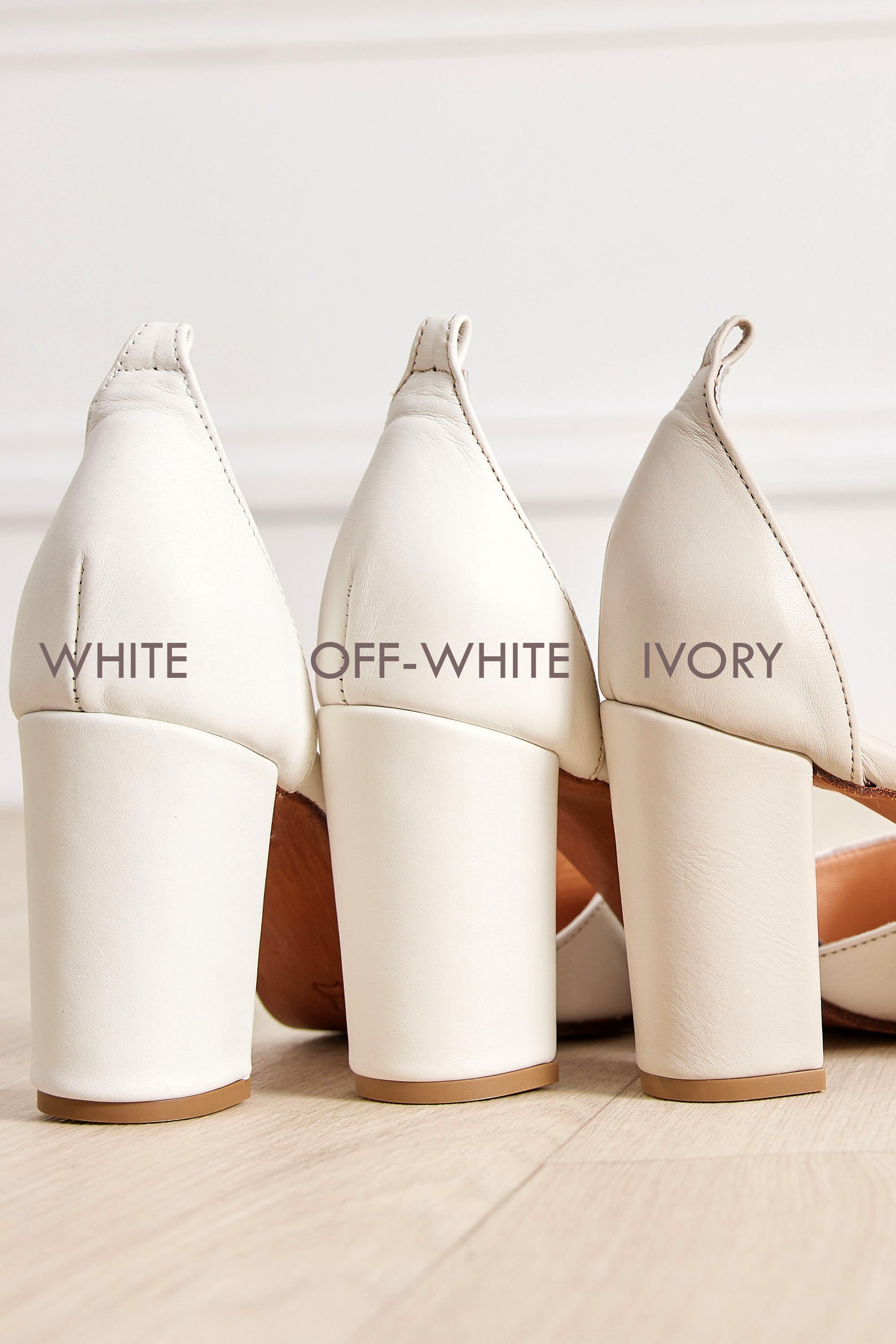 off white wedding shoes