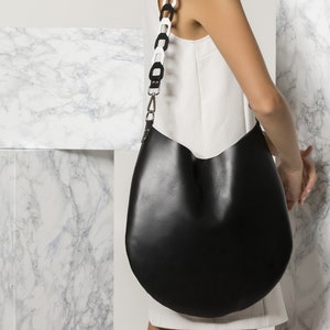 Shoulder Leather Bag, Tan Leather Bag, Brown Leather Bag, Women Leather Bag, Boho Leather Bag, Kyveli Made to Order image 6