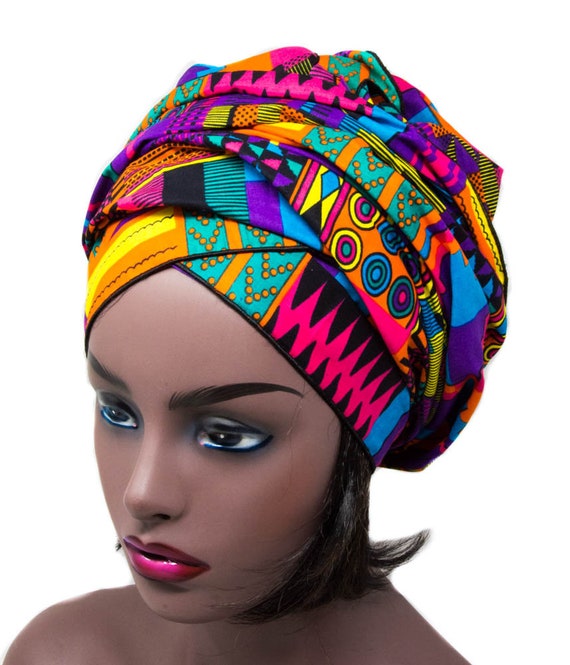 African Head Wraps/ Ankara Headwrap/ Africa Fabric Head Scarf/ Kitenge  Headwrap/ African Headwrap for Women HT279 