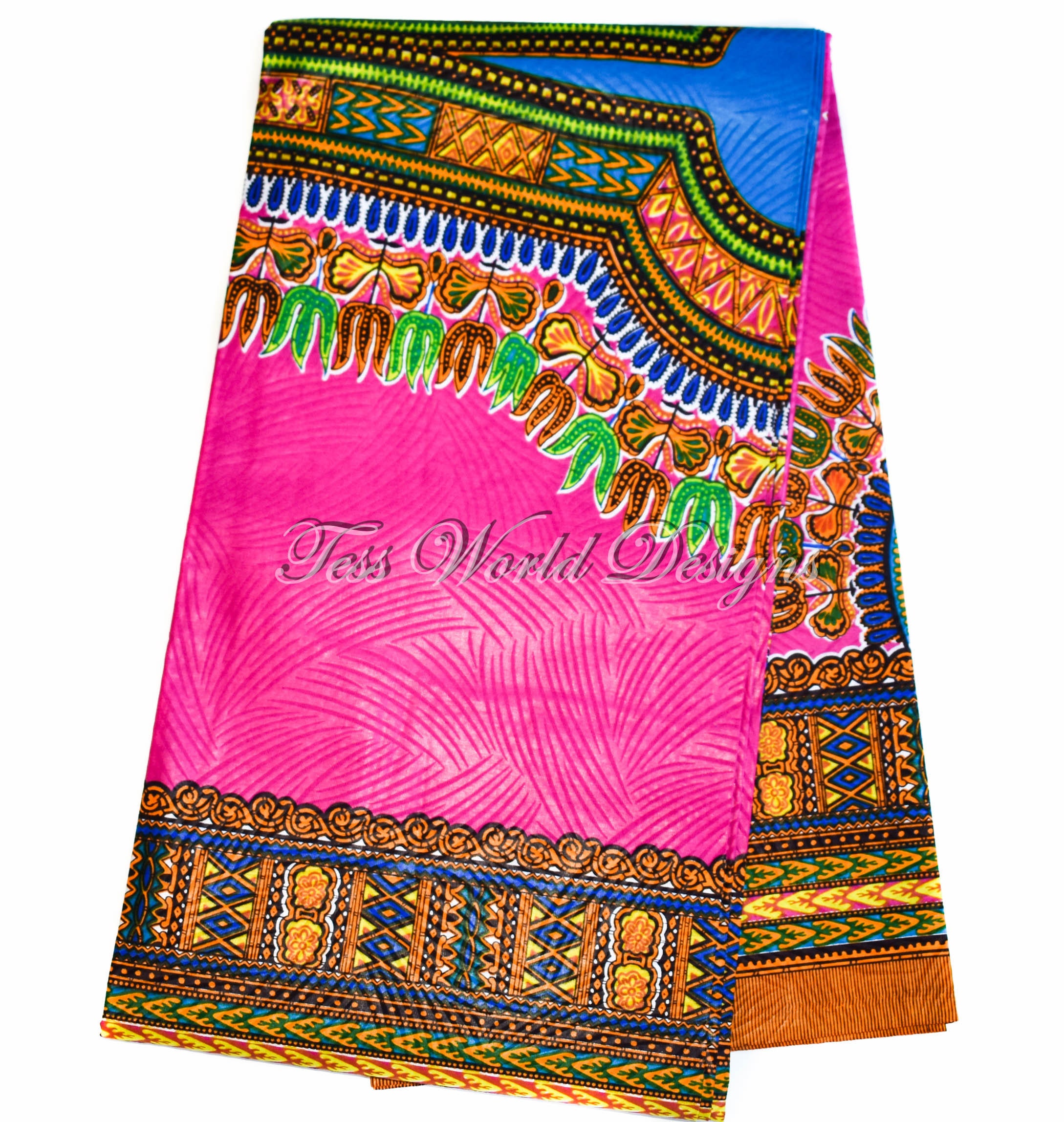 Dashiki Print Fabric/ African Fabric/ Dashiki Fabric/ African Etsy