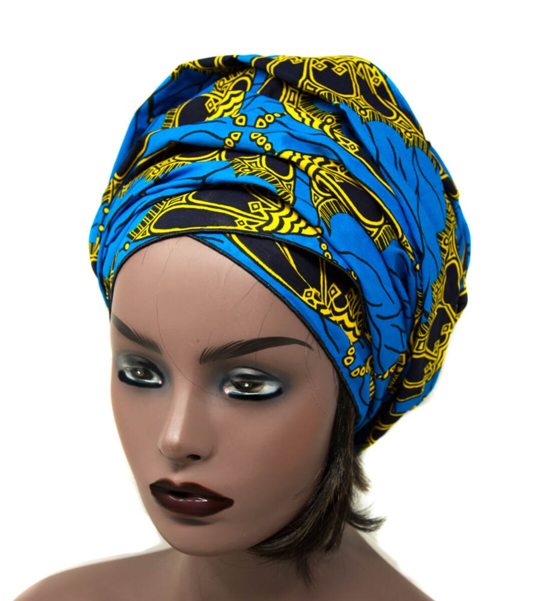 HT375 Assorted African Head Wraps Ankara Headwrap Africa Fabric ...