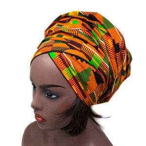 African Kente Print Fabric (Yard) Red Kente Ghana Afrocentric Cotton,  African Head Wrap, Head Tie, African Choir, African Dance, Black History