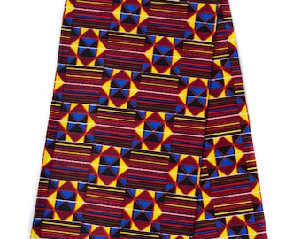 African fabric/ Ankara Print Fabric/ Blue/ Olive Green/ Tess World Designs/ Wax Print/ WP1681