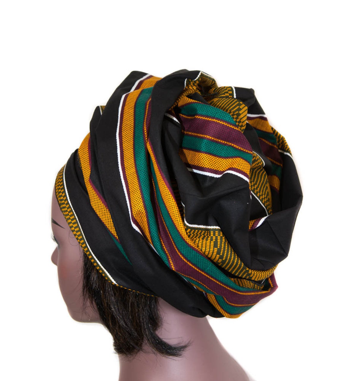 Head Wrap for Black Women/ Kente Head Scarf/ African Head - Etsy