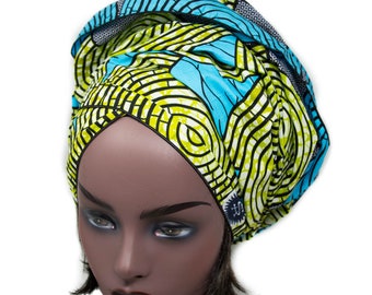 HT376 - Assorted African head wraps Ankara Headwrap Africa fabric headscarf Head wrap for Women