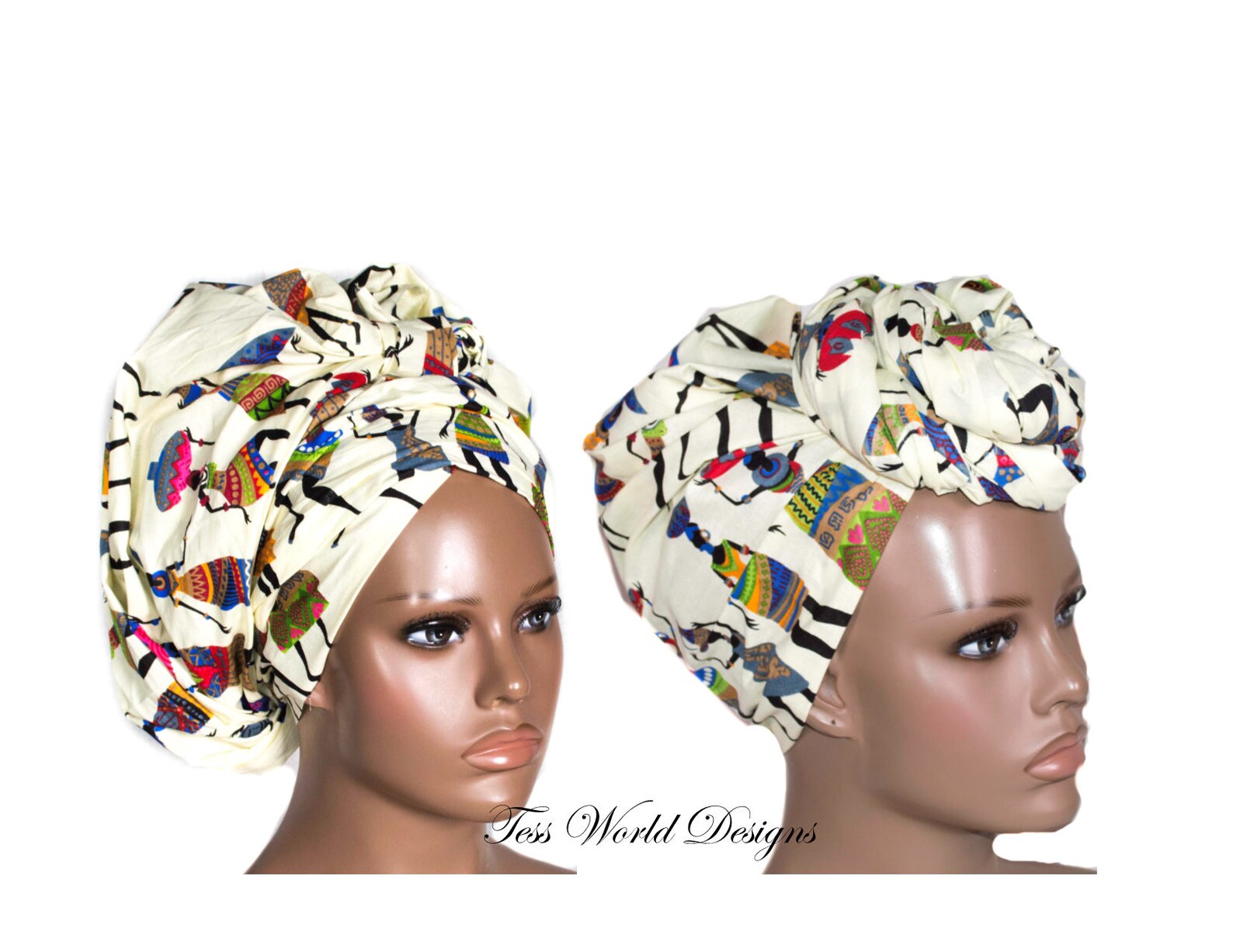 African Head Scarf/ African Head Scarves/ African Head wrap/ Etsy