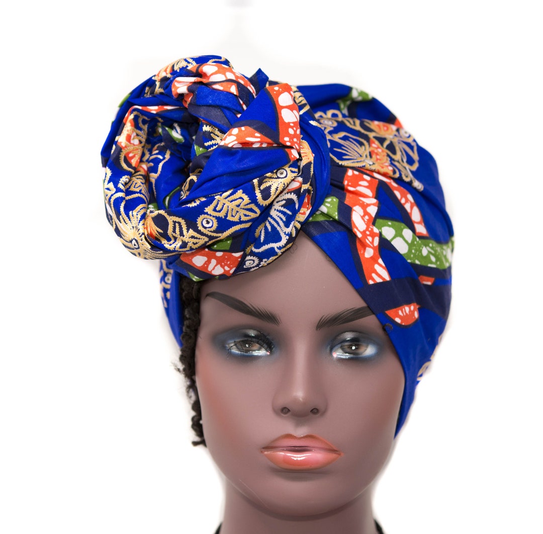 Kente Headwrap, African Head Wraps for Women, Royal Eyelet HT301 - Etsy