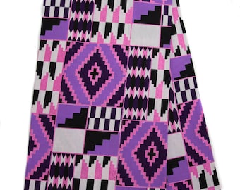 WP1791 - Glitter African fabric Lilac/Purple/Pink metallic Glitter fabric, Tess World Designs