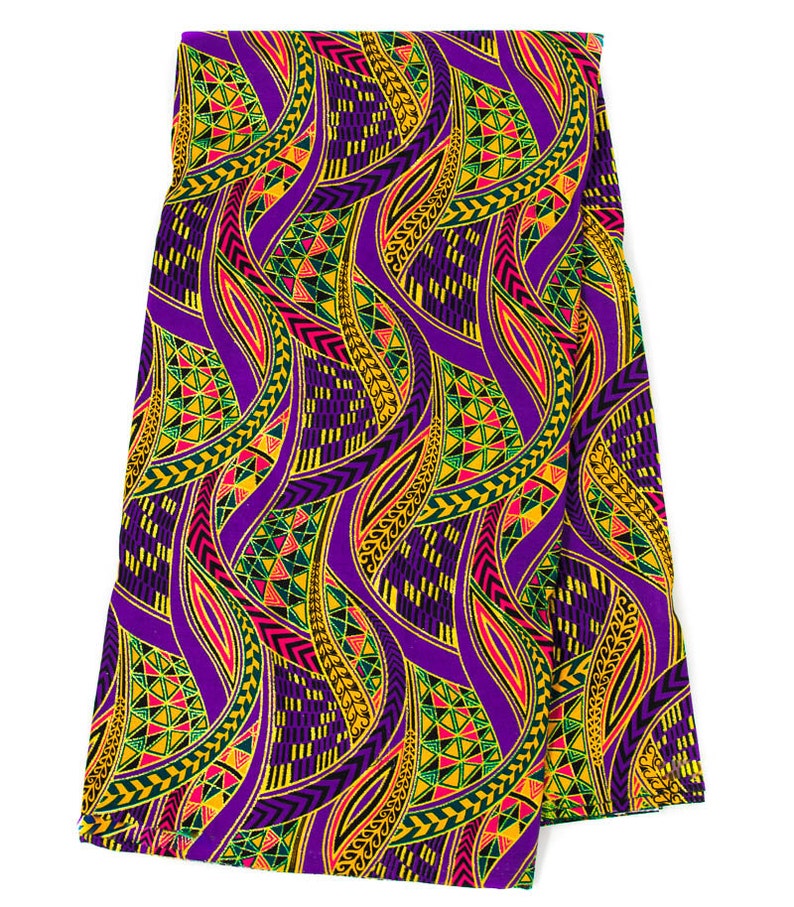 WP1536 Glitter African Fabric Purple/green Metallic Glitter - Etsy