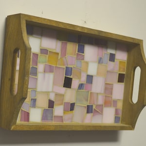 Handmade Glass Mosaic Serving Tray