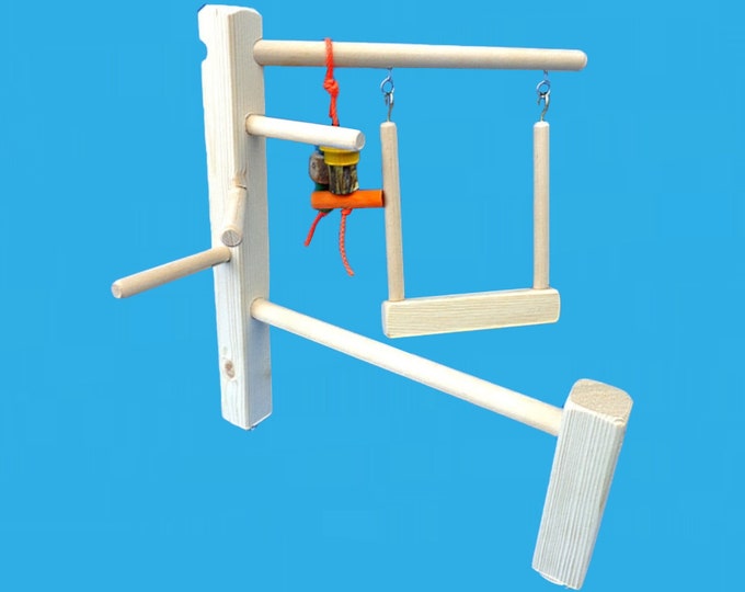 Bird Play Gym for Cockatielsconuressenegalsetc.bird Etsy