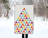 Hausgemachte Dreieck Baby Quilt oder Kleinkind Quilt |  Made to Order
