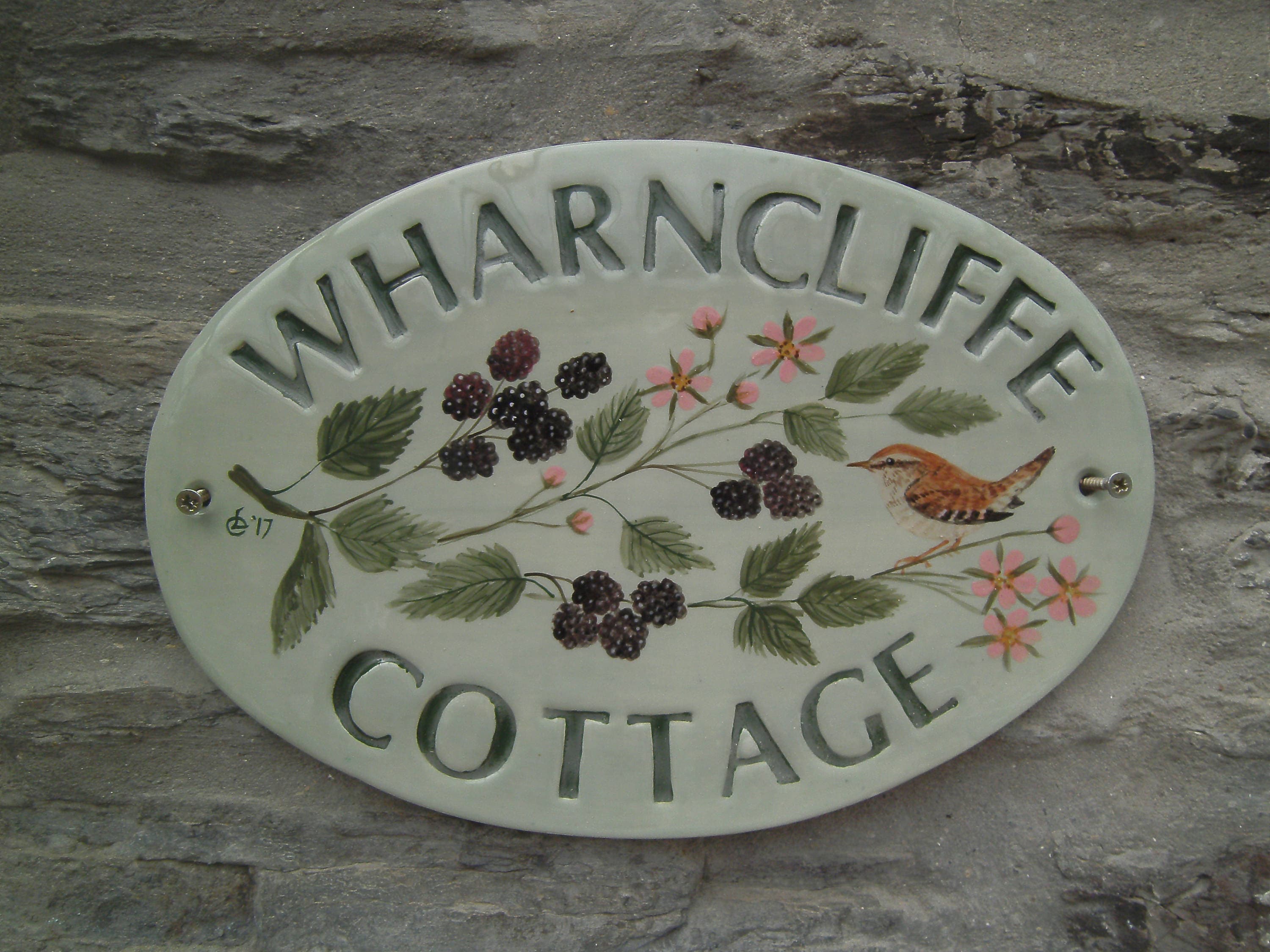 Personalised Ceramic House Sign Custom House Name Plaque Etsy UK