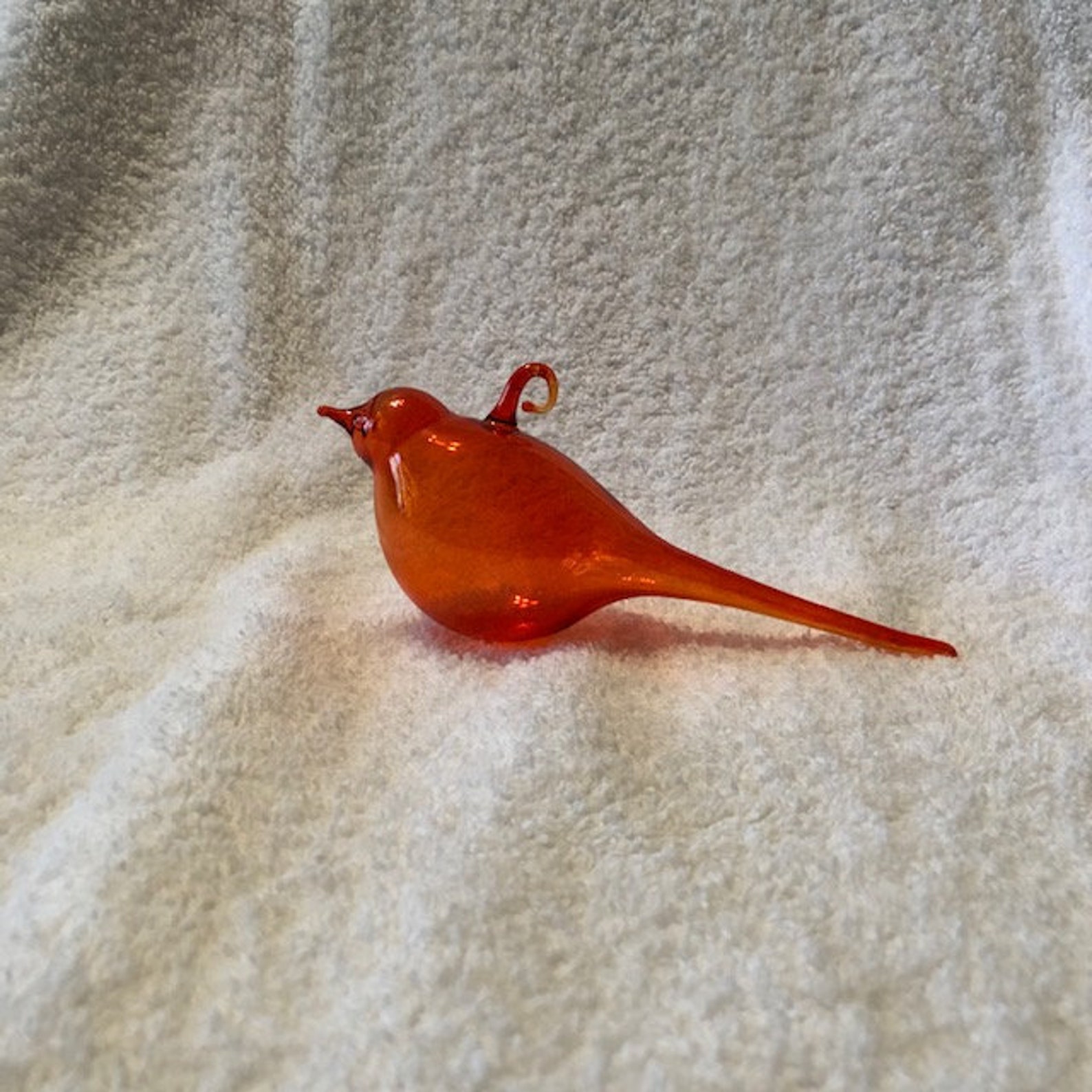 Blown Glass Birds Etsy