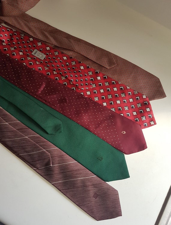 Vintage Designer Neckties GIVENCHY,DIOR,VERSACE Se