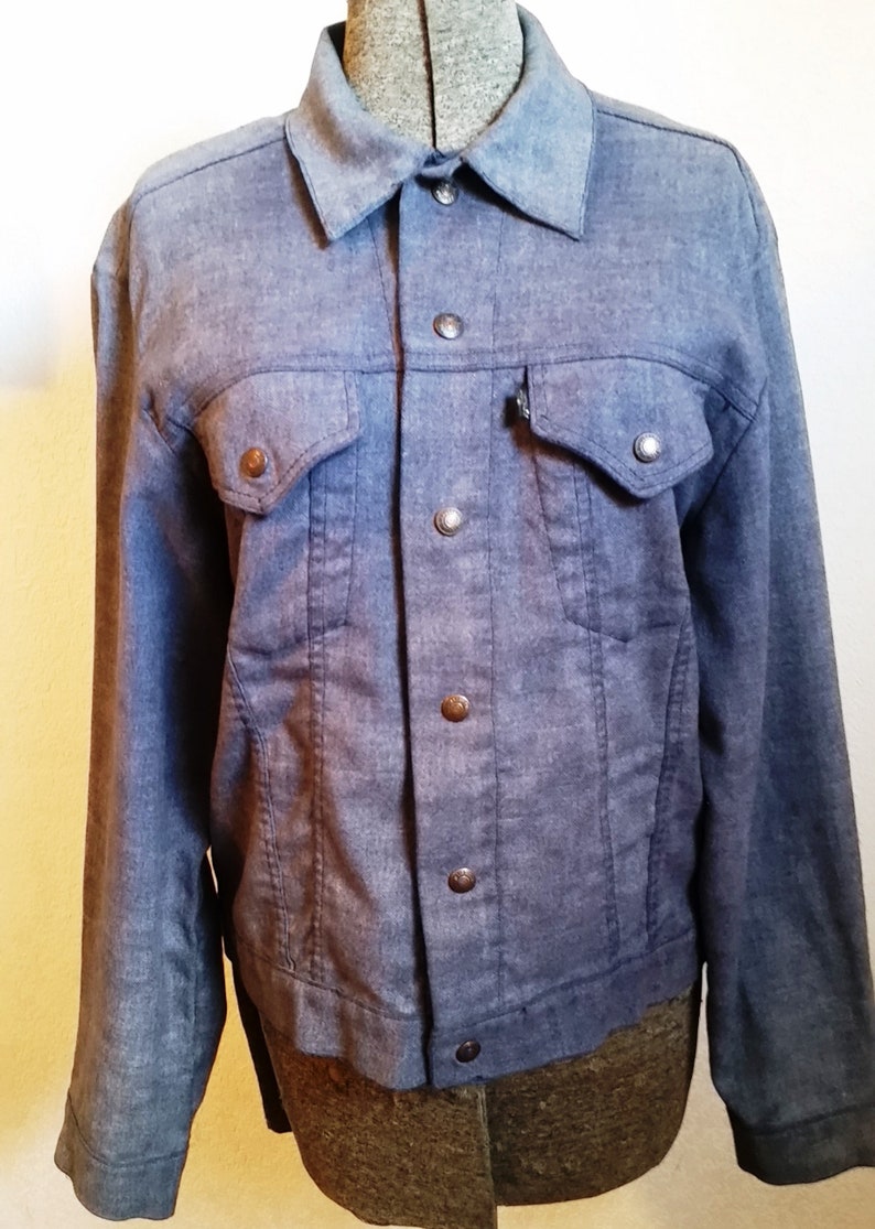 levi's charcoal trucker jacket