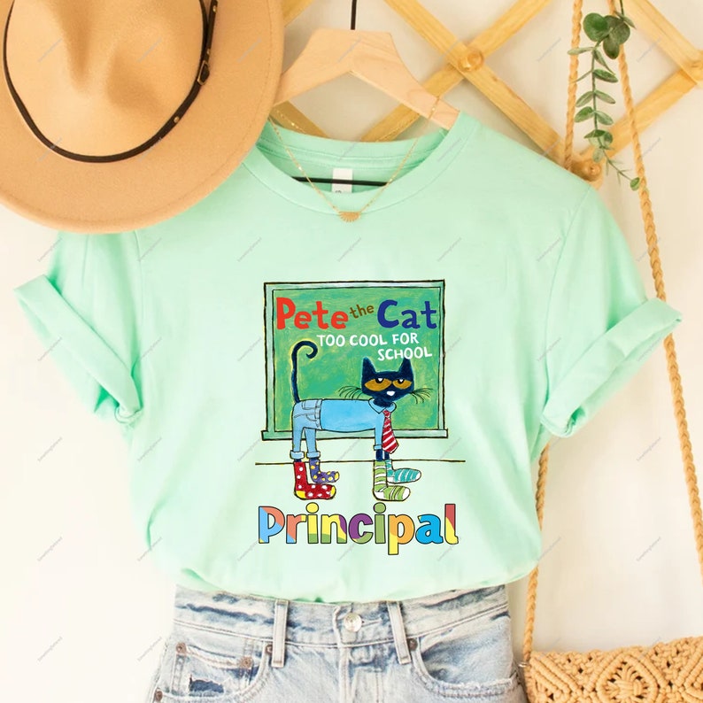 Pete the Cat Teacher Shirt Custom Pete Teacher Shirt Kid Etsy