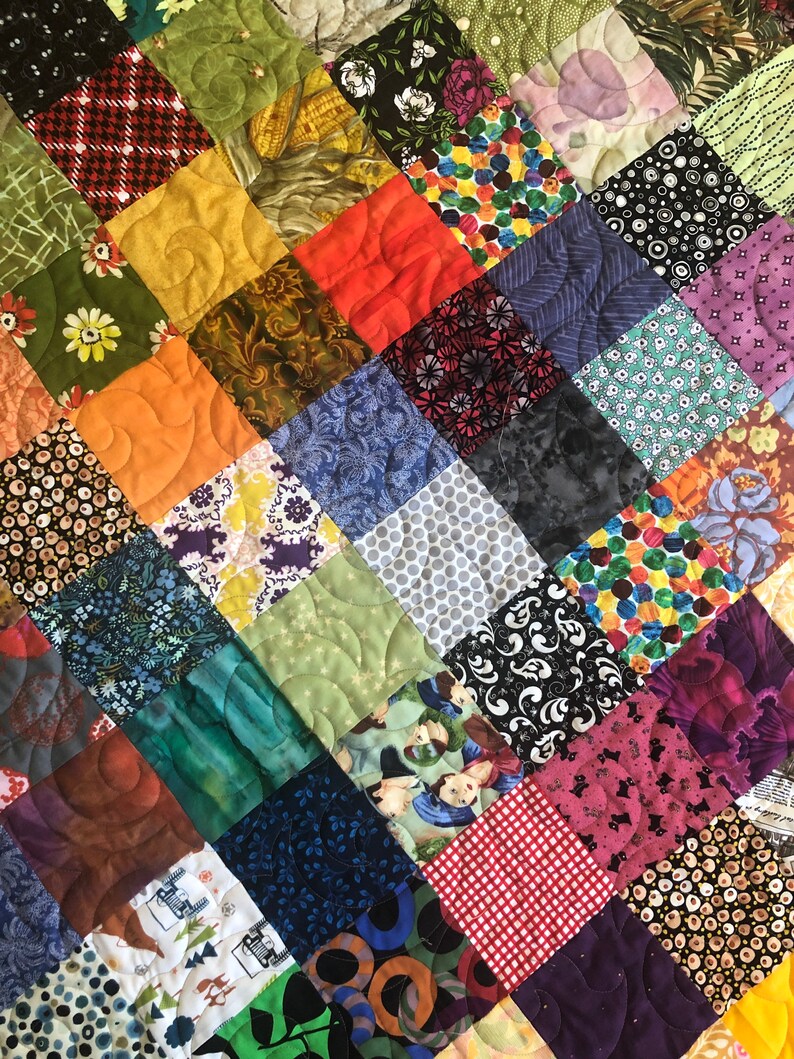 Queen Quilt for Sale Rich Fall Colors Quiltcountry Quilt Etsy
