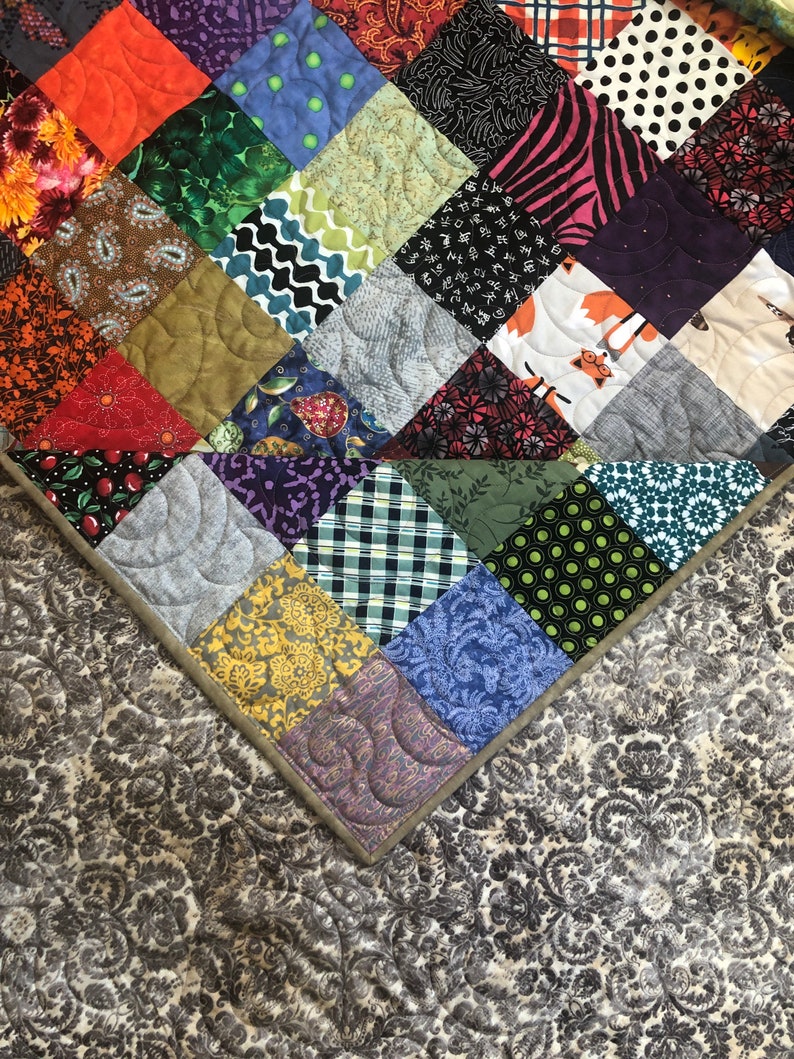 Queen Quilt for Sale Rich Fall Colors Quiltcountry Quilt Etsy