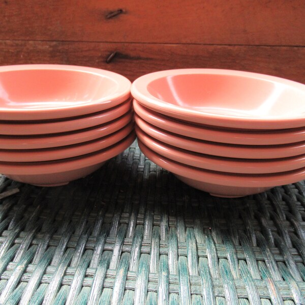 Small dishes bowls for dessert Melamine 3 Melmac 7 Mistral Camping