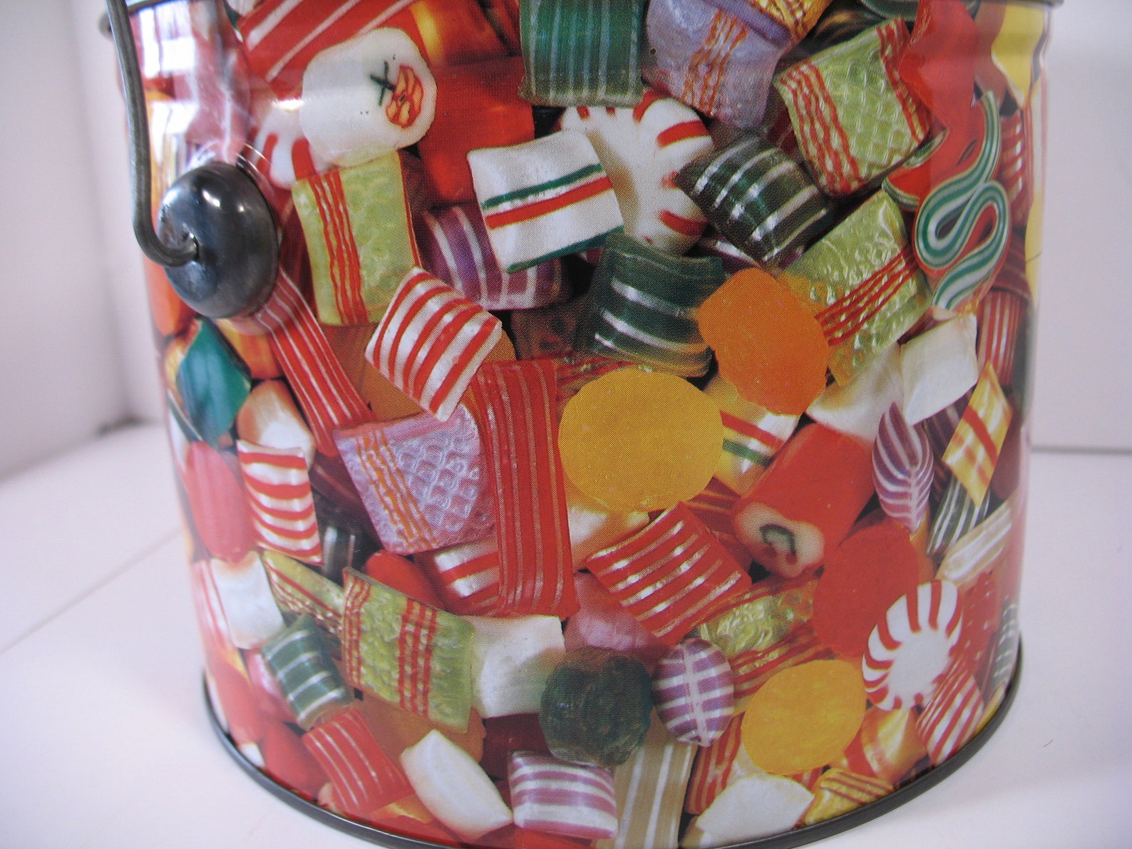 Metal box candy Bunte vintage Tin Bunte candies Etsy