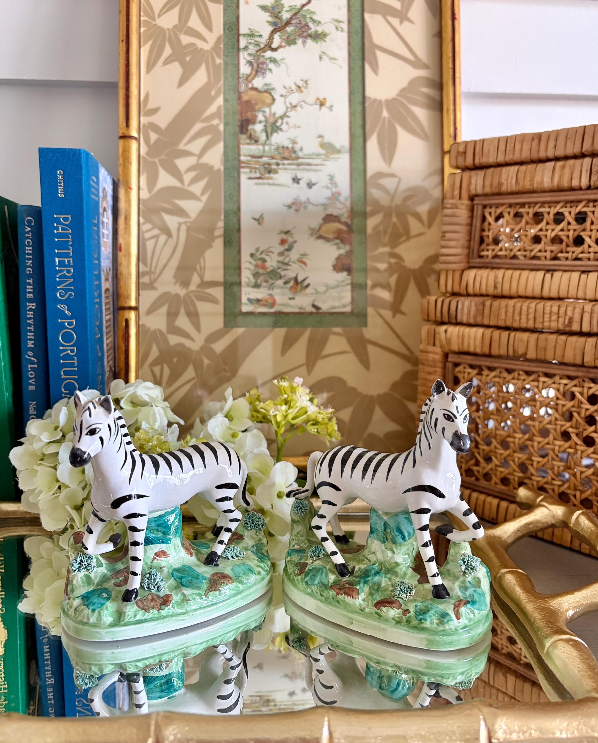 イタリー製　ゼブラ　陶器置物 約30cm Italian Zebra Pottery - Etsy