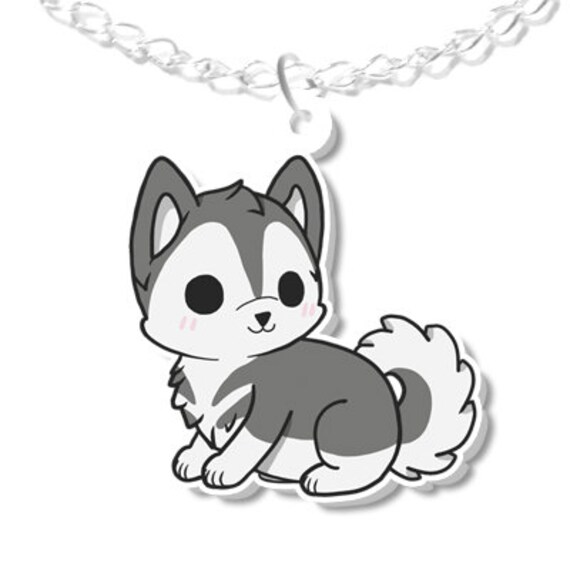 Husky Necklace Dog Animal Necklaces Dogs Jewelry Siberian Jewellery Cute Products Kawaii Panda Gifts Christmas Gift Idea