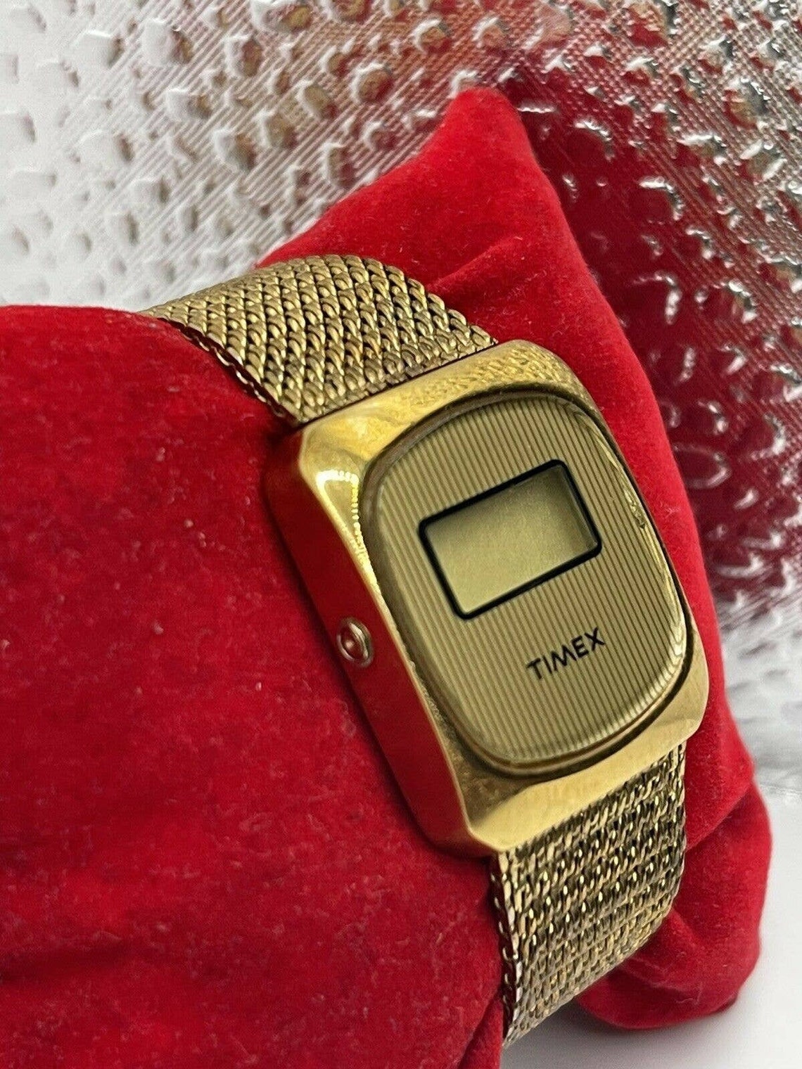 Vintage Timex Quartz K Cell LCD Digital Bracelet Watch for Etsy