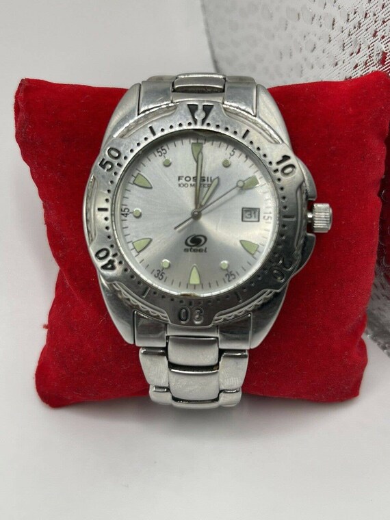 Fossil Steel FS2557 Men's Date Watch 