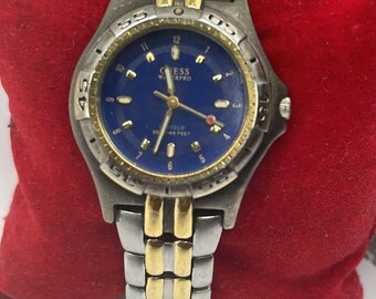 Guess Waterpro Womens Watch Blue Face 