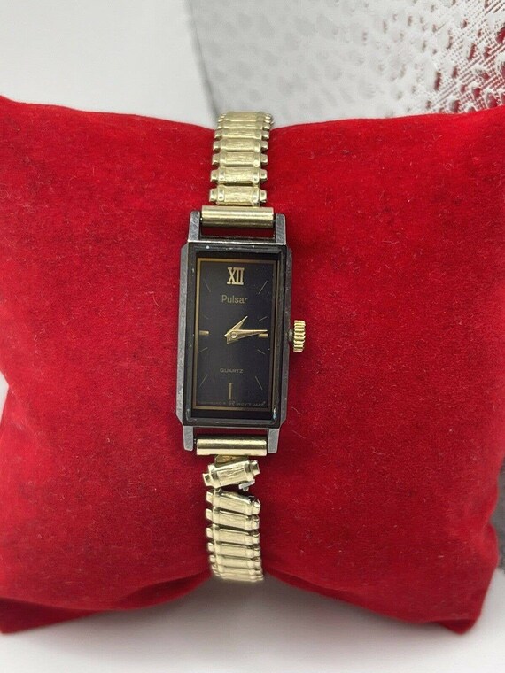 Estate Pulsar V220 5210 Quartz Analog Ladies Watch New Battery Etsy UK