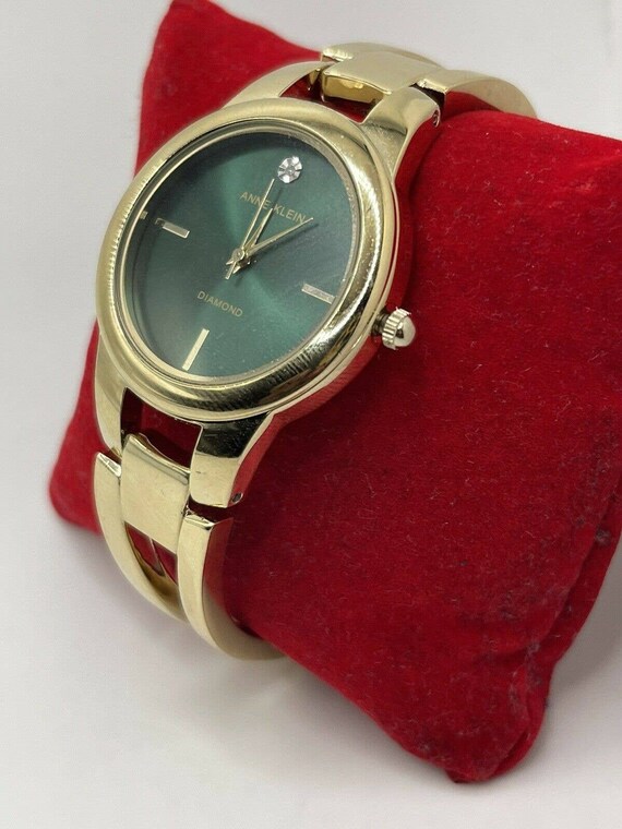 Anne klein green dial watch online