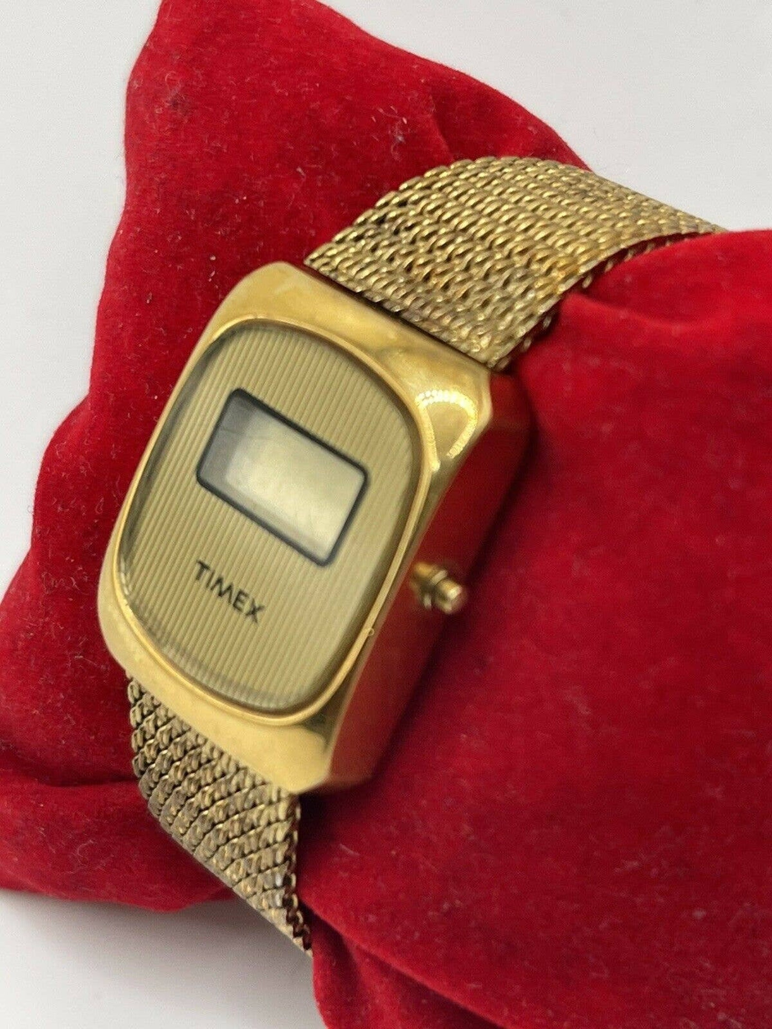 Vintage Timex Quartz K Cell LCD Digital Bracelet Watch for Etsy
