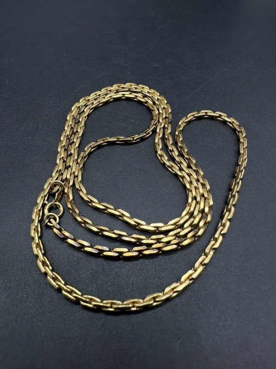 Vintage 1/20 12k Gold Filled Fancy Link Necklace 3