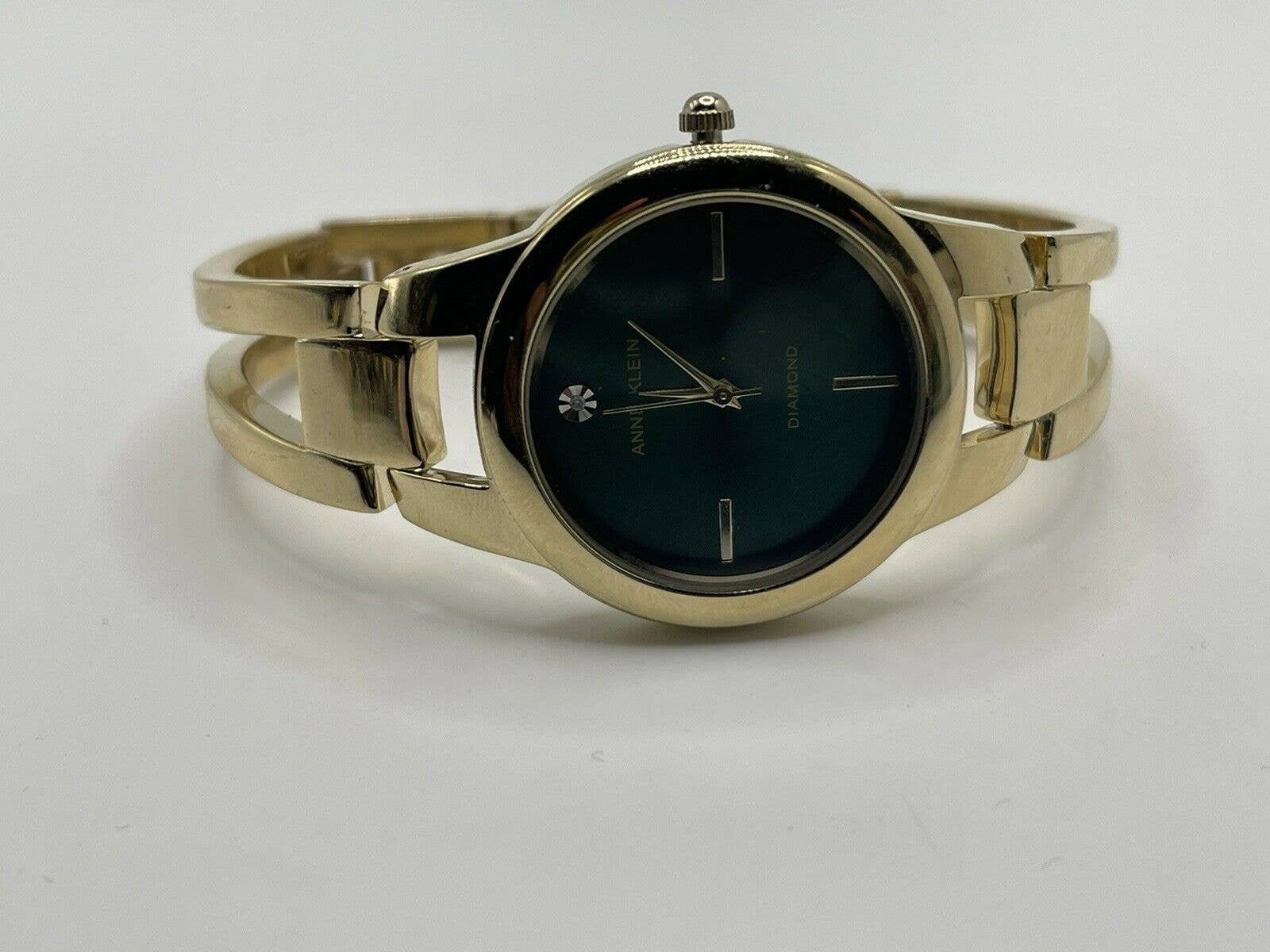 Anne klein green dial watch sale