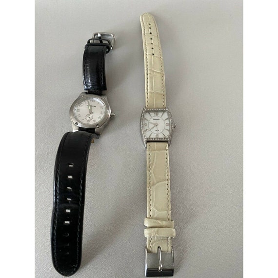 Women's Tourneau Watch Lot for Parts or Repair (2)