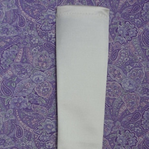 Wedding Gloves Satin, White ELBOW LENGTH