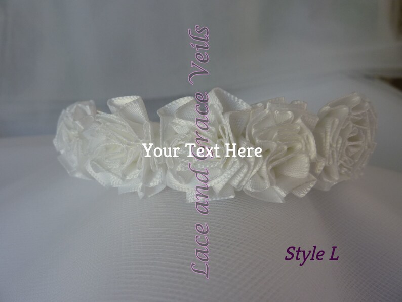 First Communion Pearl Bun Wrap