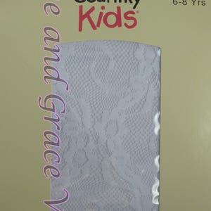 Girls White Tights for Communion, Flower Girl or Easter