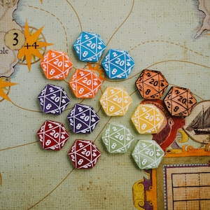 D20 Dice cufflinks - gift for geeks, gamers, RPG fans, dungeon game, nerds, sartorial nerd, geek wedding, alternative wedding cufflinks