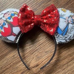 Alice In Wonderland - Mickey & Minnie Mouse Ear for Adults