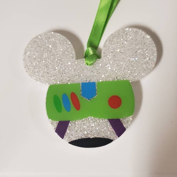 Magical Glitter ornament toy robot infinity inspired fish extender gift handmade