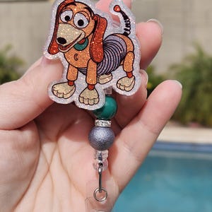Slinky Dog Keychain - Etsy