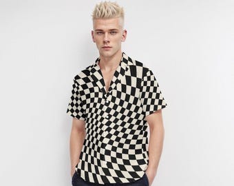 SUBCULTURE WOOL CHECK SHIRT ORANGE size 2 | eBay
