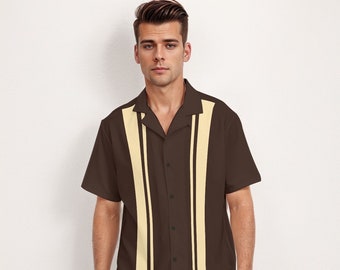 Buy 60s Shirt Style Men, Retro Shirt Men, Vintage 60s Style Shirt